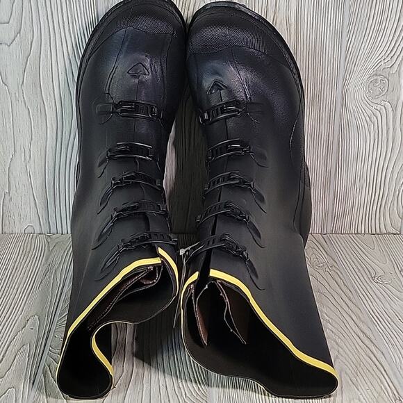 LaCrosse 14" ZXT Buckle Overshoe Work Boot Covers Deep Heel Mens Size 11 NEW - Picture 8 of 13